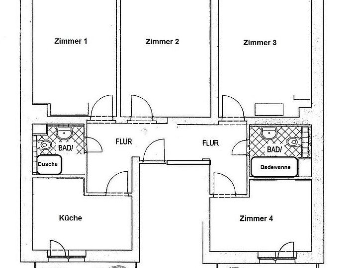 Großzügige 4-Raumwohnung l 2 Bäder l 2 Balkone l ruhige familiäre Lage - Foto 3