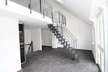 Offene Wohnküche (nach Renovierung)
