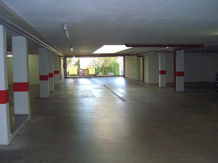Tiefgarage Innenansicht