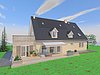 3D-Terrasse-gerendert 3D-Terrasse-gerendert