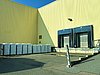 Große Rolltore für Ausladen der LKW Große Rolltore für Ausladen der LKW