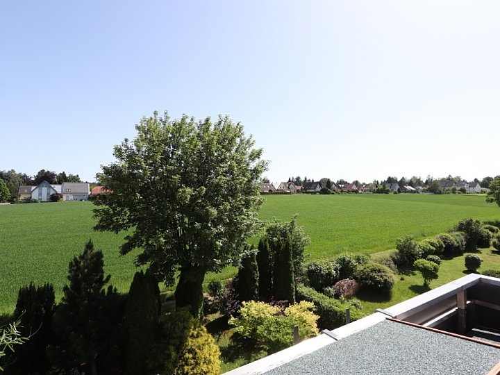 Ausblick ins Grüne