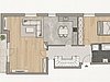 Grundriss unterer Etage