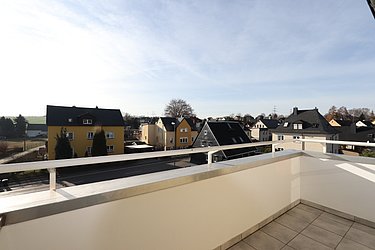 Ausblick Balkon