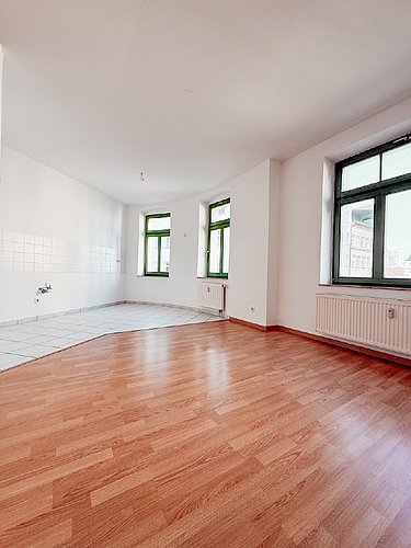 Wohnzimmer und Küche