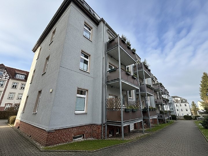 Balkone Hinterhof