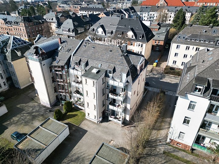 Rückansicht Vogelperspektive Rückansicht Vogelperspektive